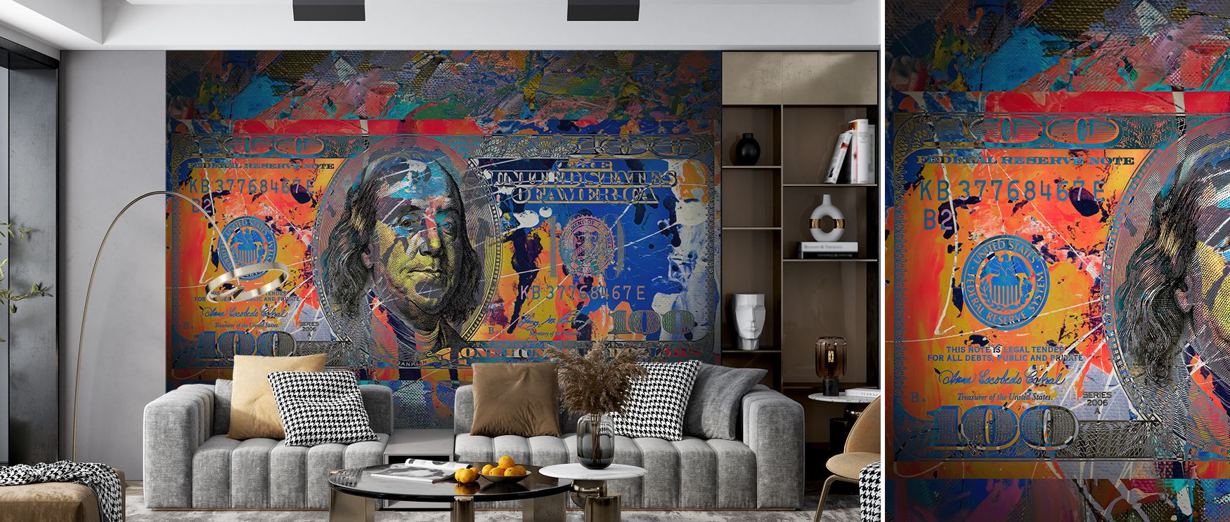 With bold rhythm, Grunge $100 Dollar Bill Wallpaper beams creativity. Its tones enrich reflective corners or lofts, uplifting mood naturally. The design thrives on artistry, weaving grit into homes. It enhances interiors gracefully, ensuring spaces beam w