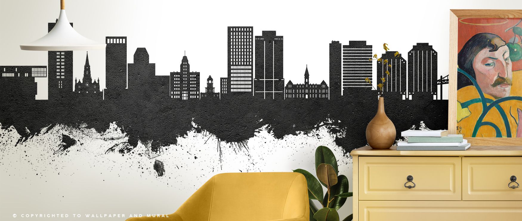 With elegant rhythm, Halifax Canada Skyline Black & White Wallpaper beams charm. Its tones enrich reflective spaces or offices, uplifting mood naturally. The design thrives on heritage artistry, weaving refinement into homes. It transforms walls gracefull