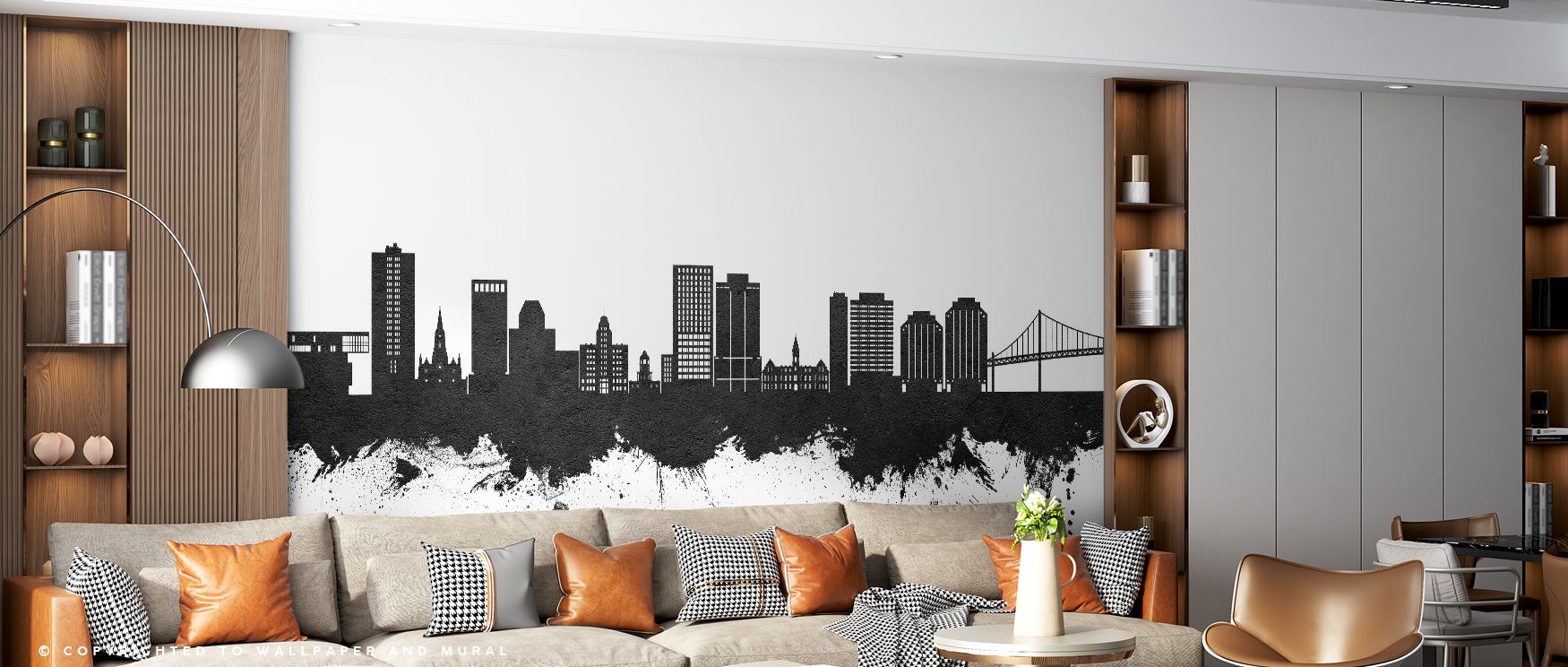 Through cultural rhythm, Halifax Canada Skyline Black & White Wallpaper beams charm. Its tones suit reflective rooms or studies, uplifting mood naturally. The design thrives on historical artistry, weaving refinement into homes. It enriches daily spaces g