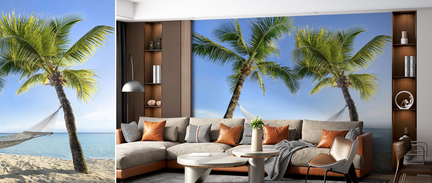 With seaside imagery, Hammock Beach Wallpaper beams elegance. Its tones enrich reflective spaces or bedrooms, uplifting mood naturally. The design thrives on artistry, weaving serenity into interiors. It transforms homes gracefully, ensuring spaces beam w
