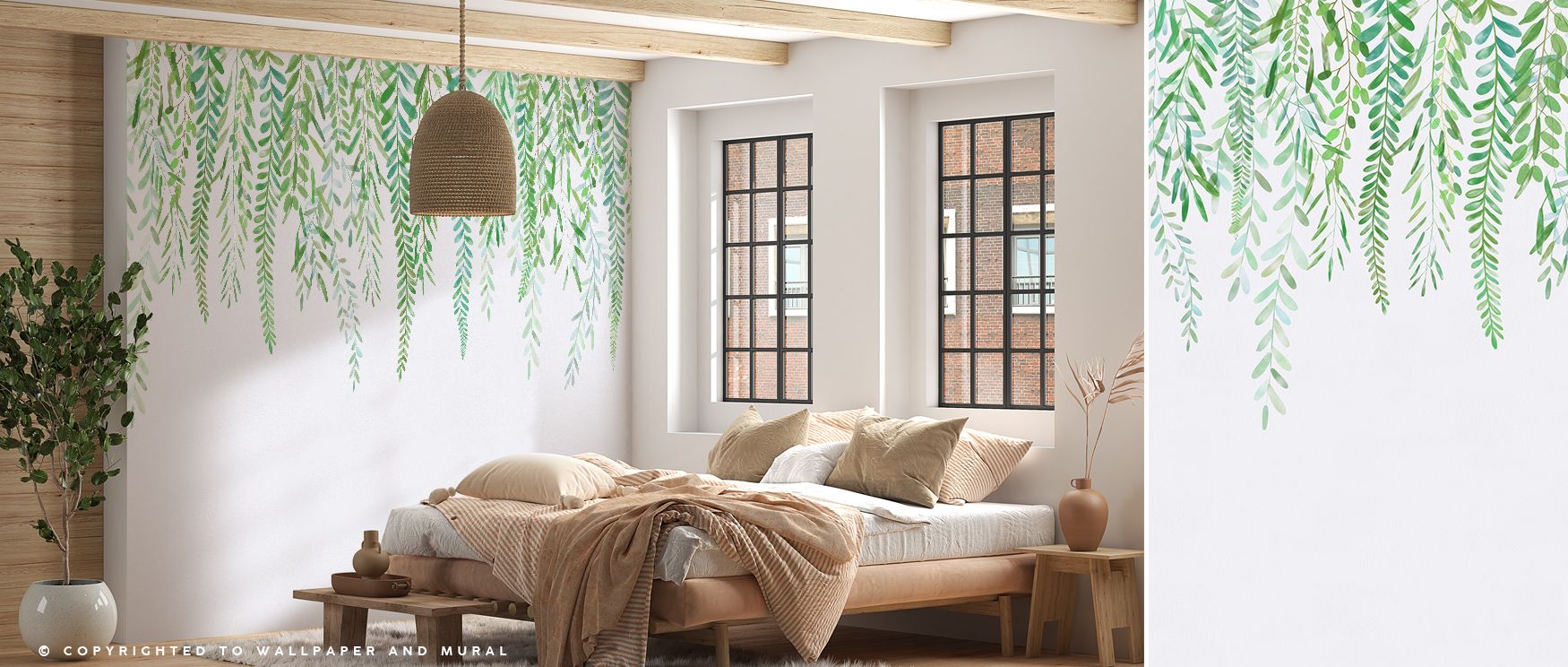 Through cascading detail, Hanging Garden Wallpaper beams freshness. Its tones suit reflective spaces or bedrooms, uplifting mood naturally. The design thrives on botanical artistry, weaving balance into interiors. It transforms homes gracefully, ensuring 