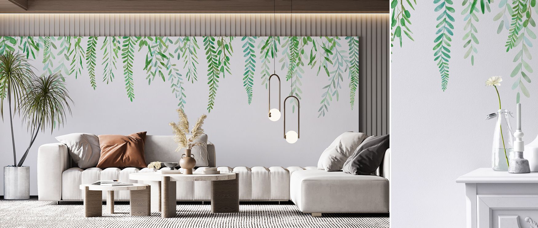 Hanging Garden Wallpaper beams with charm, cascading motifs radiating freshness. Its tones enrich reflective rooms or lounges, uplifting mood naturally. The design thrives on natural artistry, weaving calmness into walls. It transforms interiors gracefull