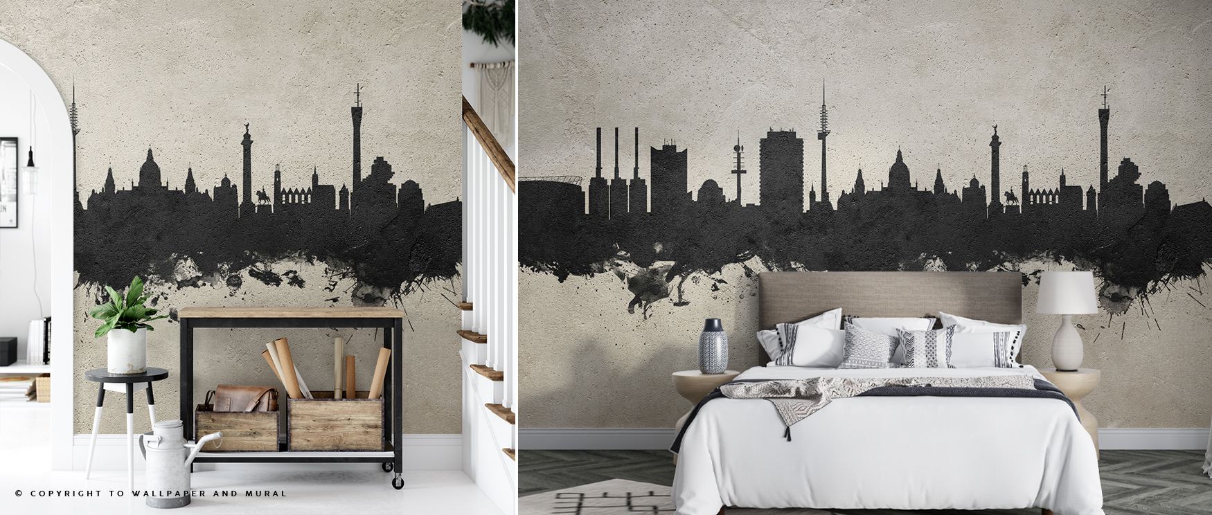 Hannover Germany Skyline Concrete Wallpaper radiates urban charm, tones weaving grit into interiors. Suitable for reflective corners or studies, it uplifts mood naturally. The design thrives on artistry, weaving strength into homes. It enriches daily life