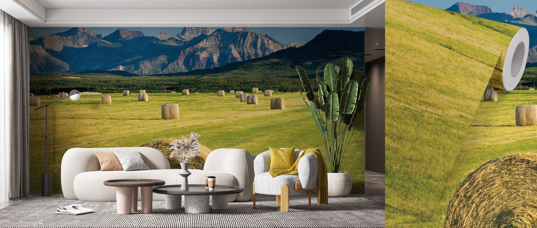 Rustic artistry defines Hay Bales Wallpaper, tones radiating charm. Bedrooms or reflective rooms thrive under its imagery. The design thrives on countryside balance, weaving artistry into homes. It enriches interiors gracefully, ensuring spaces beam with 