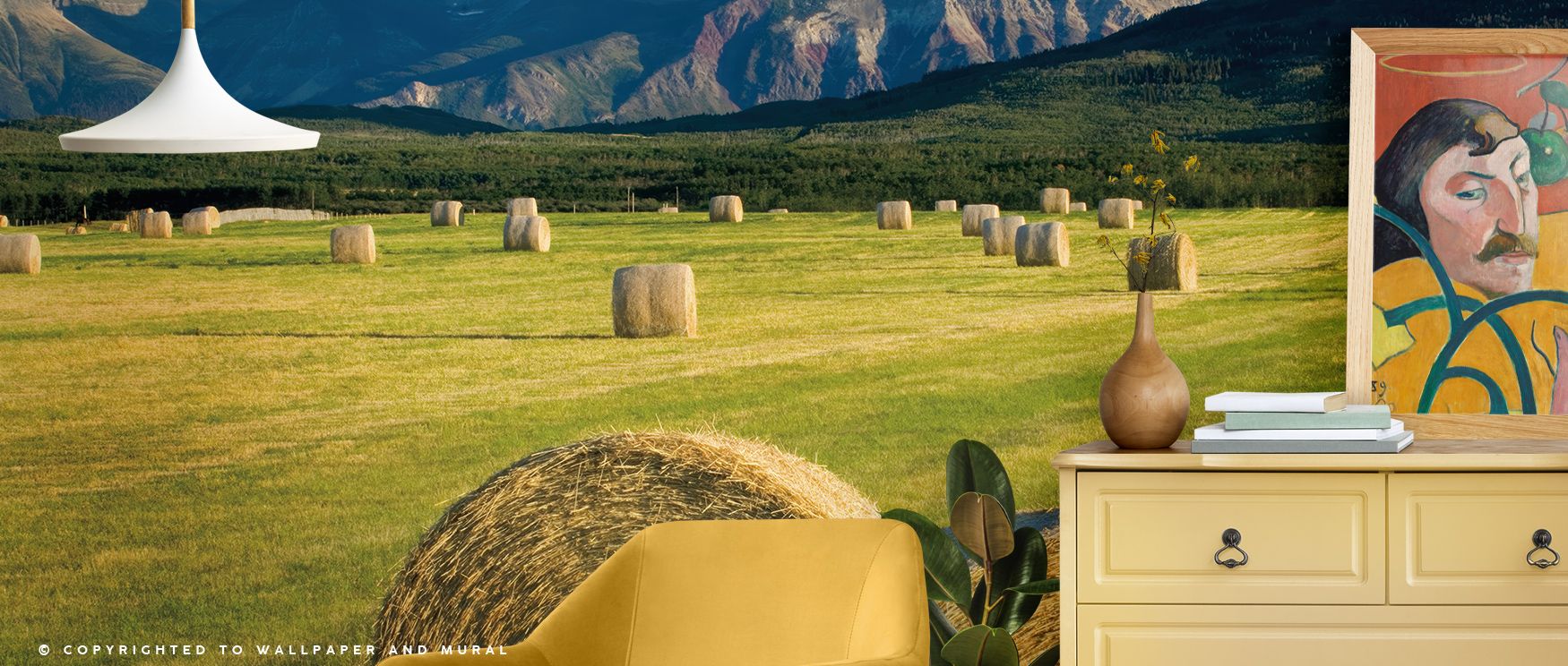 With rustic presence, Hay Bales Wallpaper beams calmness. Its tones enrich reflective spaces or studies, uplifting mood naturally. The design thrives on balance, weaving countryside artistry into walls. It enhances interiors gracefully, ensuring spaces be