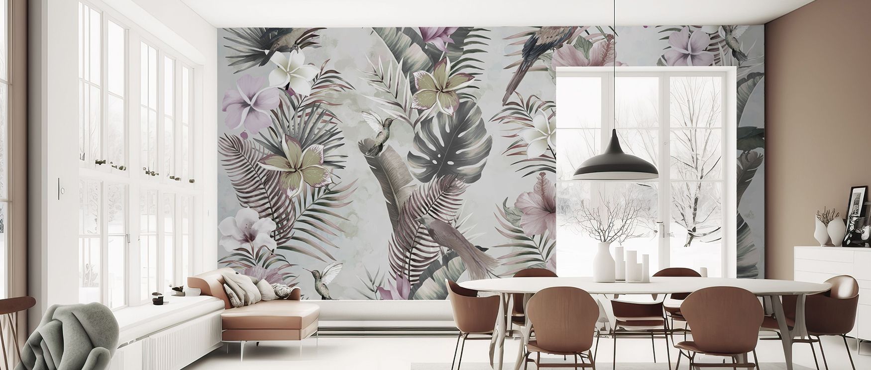 With exotic imagery, Hibiscus Garden Wallpaper beams serenity. Its tones enrich reflective rooms or studies, uplifting mood naturally. The design thrives on balance, weaving tropical artistry into homes. It enhances interiors gracefully, ensuring walls be