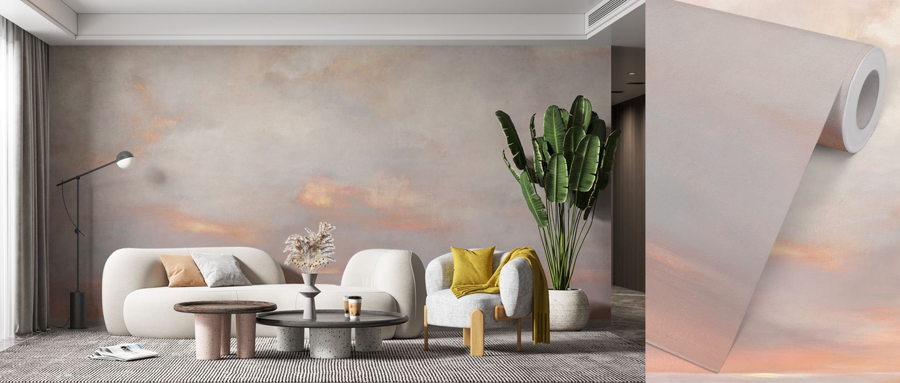 Shadows and soft light unfold within Horizon Glint Wallpaper, forming atmosphere that resonates with stillness. Perfect for bedrooms, its imagery speaks of subtle refinement. Each line reflects grace of horizons, merging nature with design, creating timel