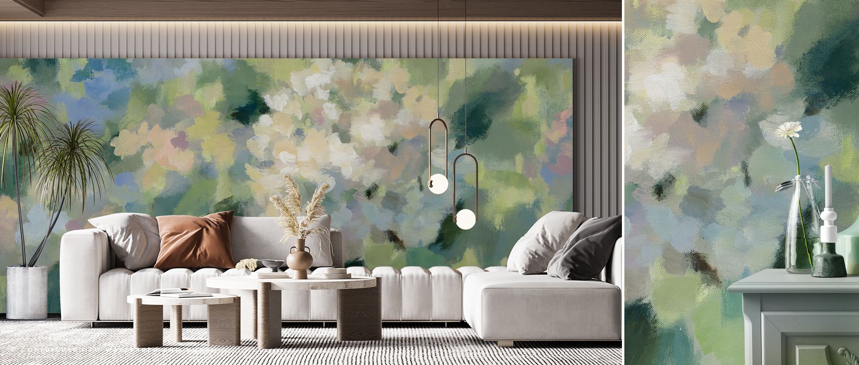 The character of Hydrangea Mosaic Wallpaper is defined by floral clusters arranged in mosaic tones. Ideal for living rooms or bedrooms, it enriches spaces with charm. Its design reflects artistic depth, offering warmth and beauty while filling interiors w