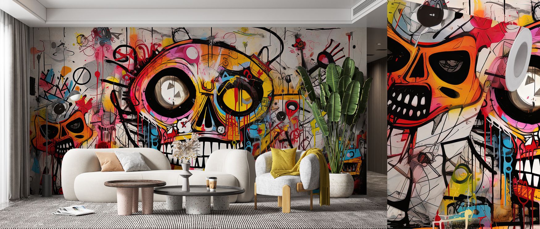 Whimsical patterns define I Am Your Master Wallpaper, radiating joy that uplifts interiors. Suited for children’s rooms or play areas, it provides playful atmosphere where imagination thrives. Its design captures lively character, ensuring spaces become b