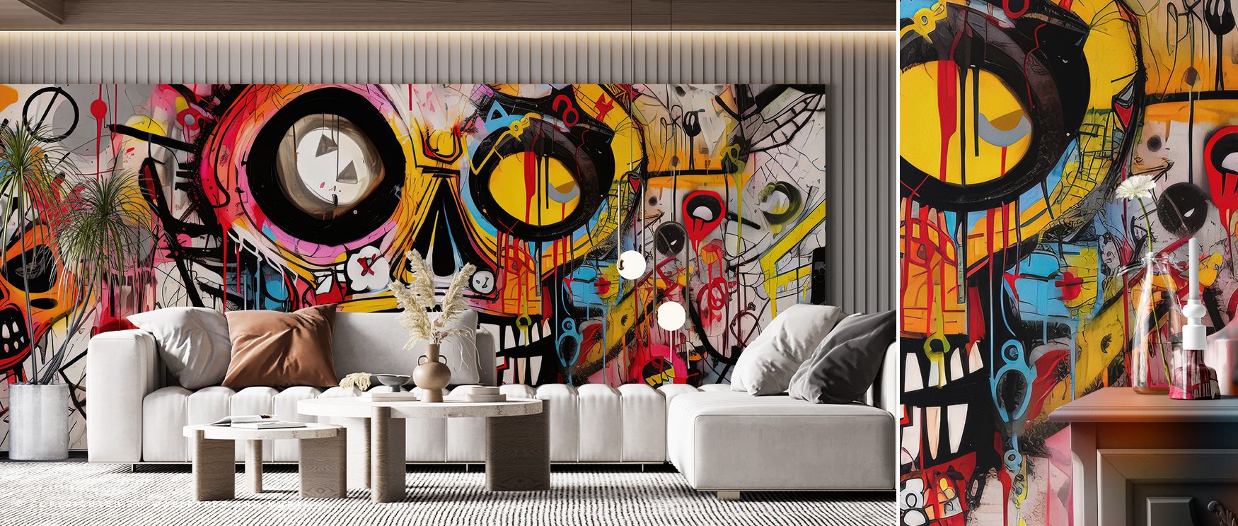 I Am Your Master Wallpaper unfolds with playful imagery that brightens walls naturally. Its design enriches nurseries or playrooms, surrounding children with charm and fun. Every motif feels animated, inspiring laughter and creativity while filling interi