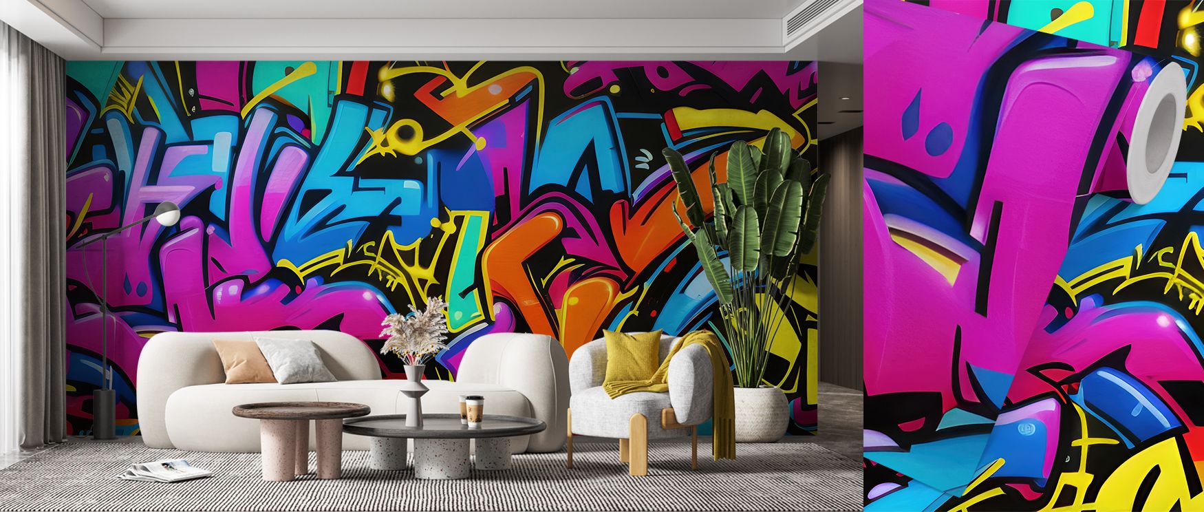 In The Loop Wallpaper suggests calm rhythm through interconnected motifs. Its looping imagery enriches bedrooms or living rooms with balanced artistry. Each curve offers refinement, producing interiors that radiate visual harmony, surrounding spaces with 