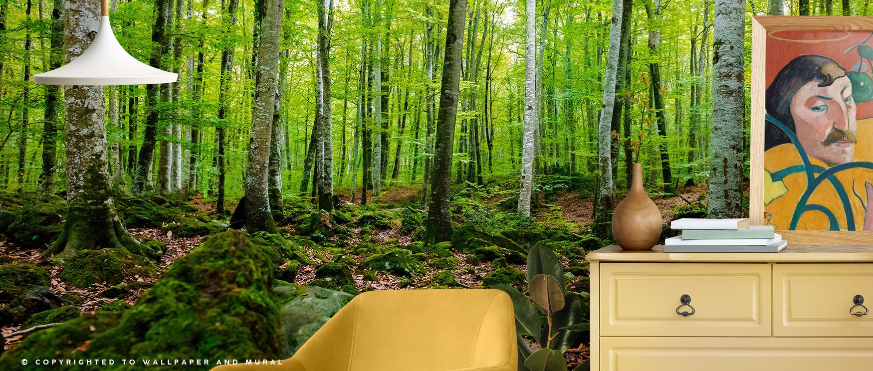 Rustic tones define Intense Birch Wood Wallpaper, its motifs shaped with depth and artistry. Perfect for offices or lounges, the design enriches interiors with balance. Each pattern reflects natural strength, creating walls filled with warmth, refinement,