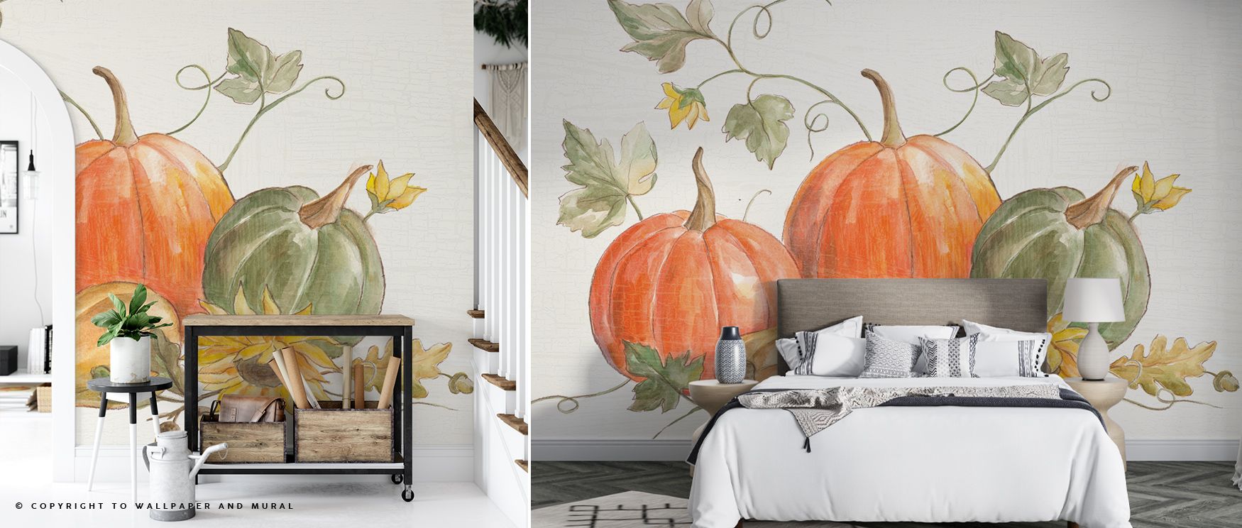 Playful imagery defines Is it Halloween yet Wallpaper, with patterns of bats and pumpkins. Perfect for bedrooms or living rooms, it conveys festive charm. Each motif enriches atmosphere, creating cheerful settings where celebration and artistry merge acro