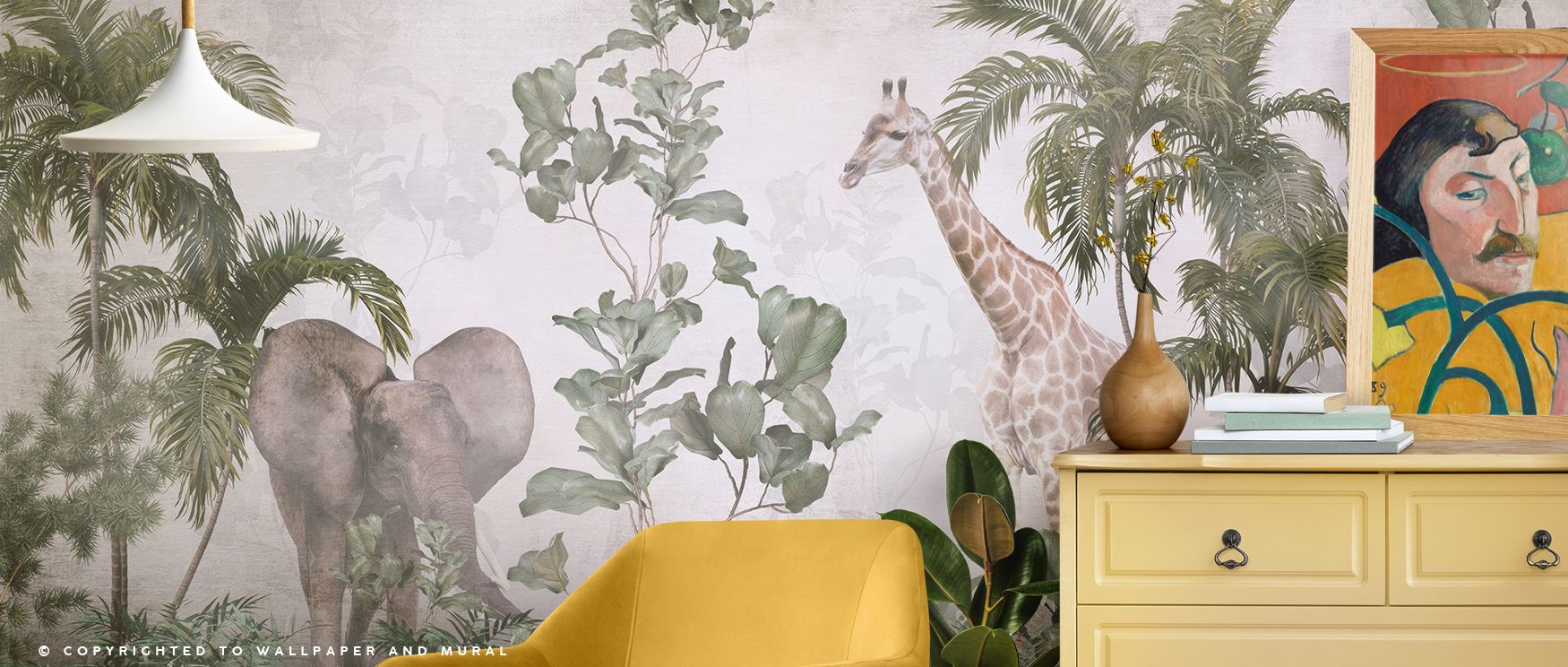 The imagery of Jungle Oasis Wallpaper thrives on tropical rhythm shaped with greenery. Perfect for kitchens or bedrooms, it enriches spaces with vitality. Each motif suggests balance, creating immersive walls that reflect freshness and artistry while offe