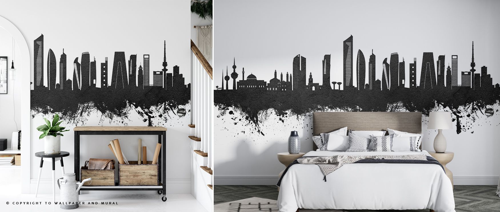 Kuwait City Skyline Black & White Wallpaper thrives on cultural pride expressed through monochrome imagery. Its motifs enrich bedrooms or offices with strength. Each detail reflects artistry, ensuring interiors become urban backdrops filled with metropoli