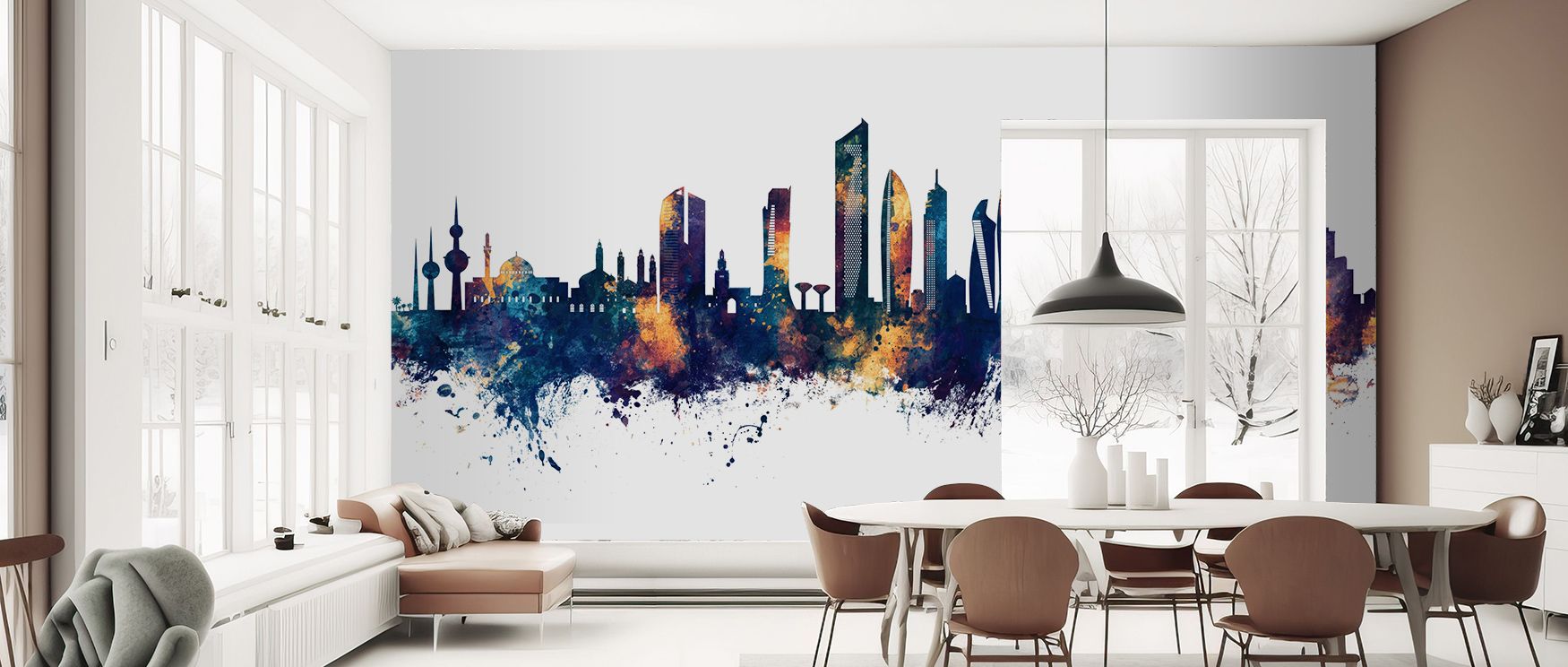 The artistry of Kuwait City Skyline Blue & Bronze Wallpaper thrives on urban imagery layered in bold tone. Perfect for offices or bedrooms, it enriches interiors with strength. Each motif reflects heritage, ensuring walls remain cultural backdrops filled 