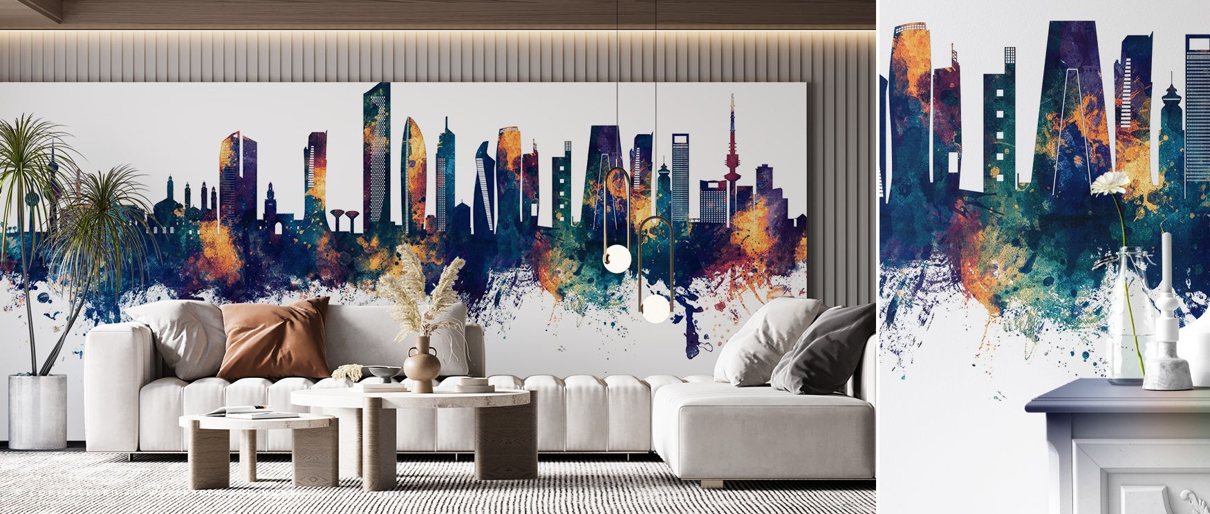 Through layered tones, Kuwait City Skyline Blue & Bronze Wallpaper conveys heritage shaped with strength. Its imagery enriches bedrooms or offices, creating atmosphere of pride. Each motif reflects artistry, ensuring interiors feel strong and radiant whil