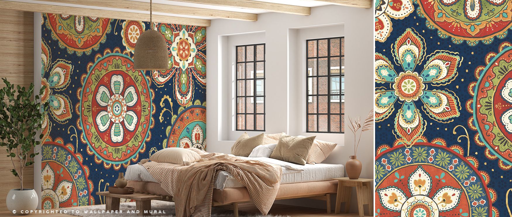 La Vida Scrolls Wallpaper interprets movement into scroll-inspired imagery layered softly. Its motifs enrich living rooms or bedrooms, offering calm. Each motif conveys artistry, ensuring interiors resonate with refined rhythm while shaping walls into eng