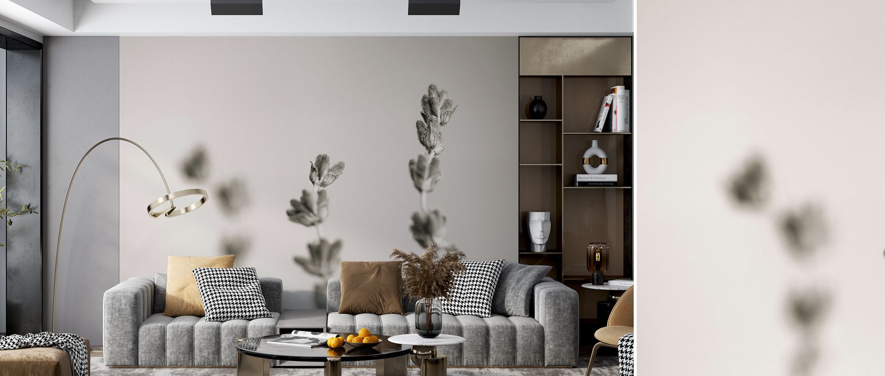 Lavender Wallpaper reflects charm through rhythmic blossoms shaped in tone. Perfect for kitchens or living rooms, it enriches interiors with serenity. Each motif conveys artistry, ensuring walls radiate calm, floral freshness, and balance naturally across
