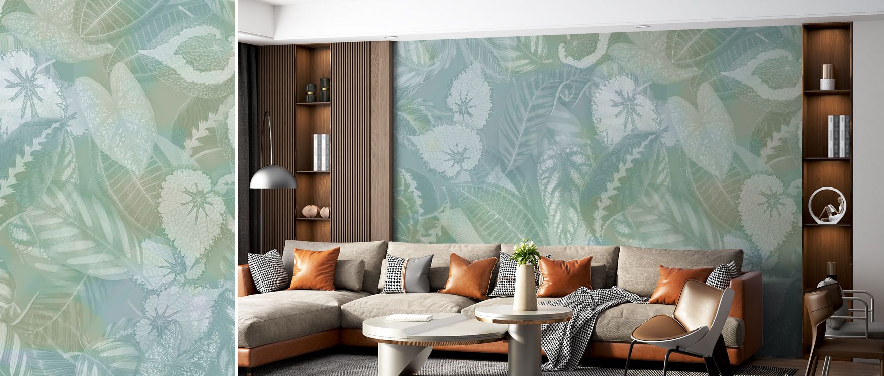 Leafy Garden Wallpaper thrives on leafy patterns layered with charm and balance. Its motifs enrich bedrooms or living rooms with freshness. Each motif conveys artistry, shaping interiors into calm settings filled with vitality, warmth, and botanical chara