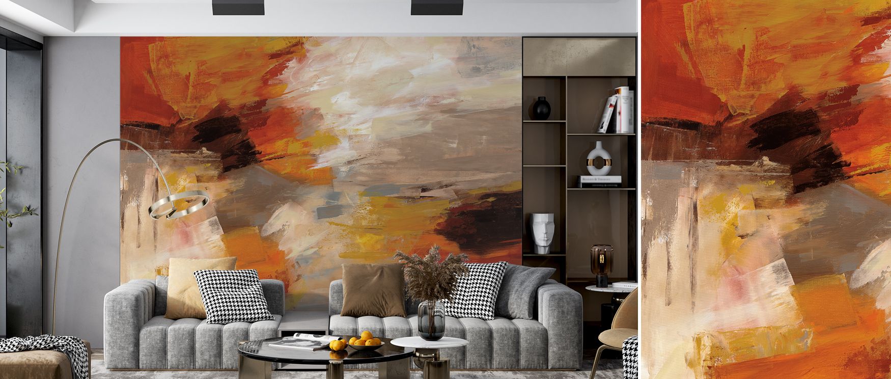 Leaves Falling Wallpaper interprets autumnal imagery into layered rhythm filled with warmth. Perfect for living rooms or bedrooms, it enriches interiors with serenity. Each motif conveys artistry, ensuring walls resonate with charm, balance, and seasonal 