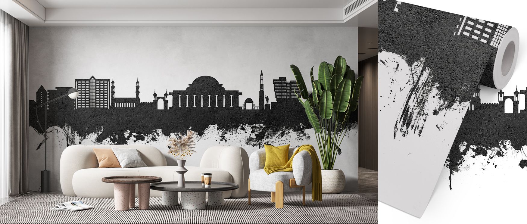 The artistry of Lilongwe Malawi Skyline Black & White Wallpaper lies in bold contrast layered in tone. Its motifs enrich living rooms or offices with pride. Each motif conveys heritage, shaping interiors into metropolitan reflections filled with artistry,