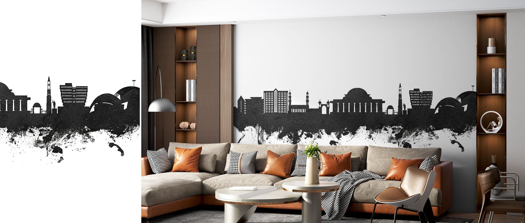 Lilongwe Malawi Skyline Black & White Wallpaper thrives on contrast expressed in architectural forms. Its motifs enrich offices or living rooms with pride. Each motif conveys artistry, ensuring interiors resonate with strength, heritage, and metropolitan 