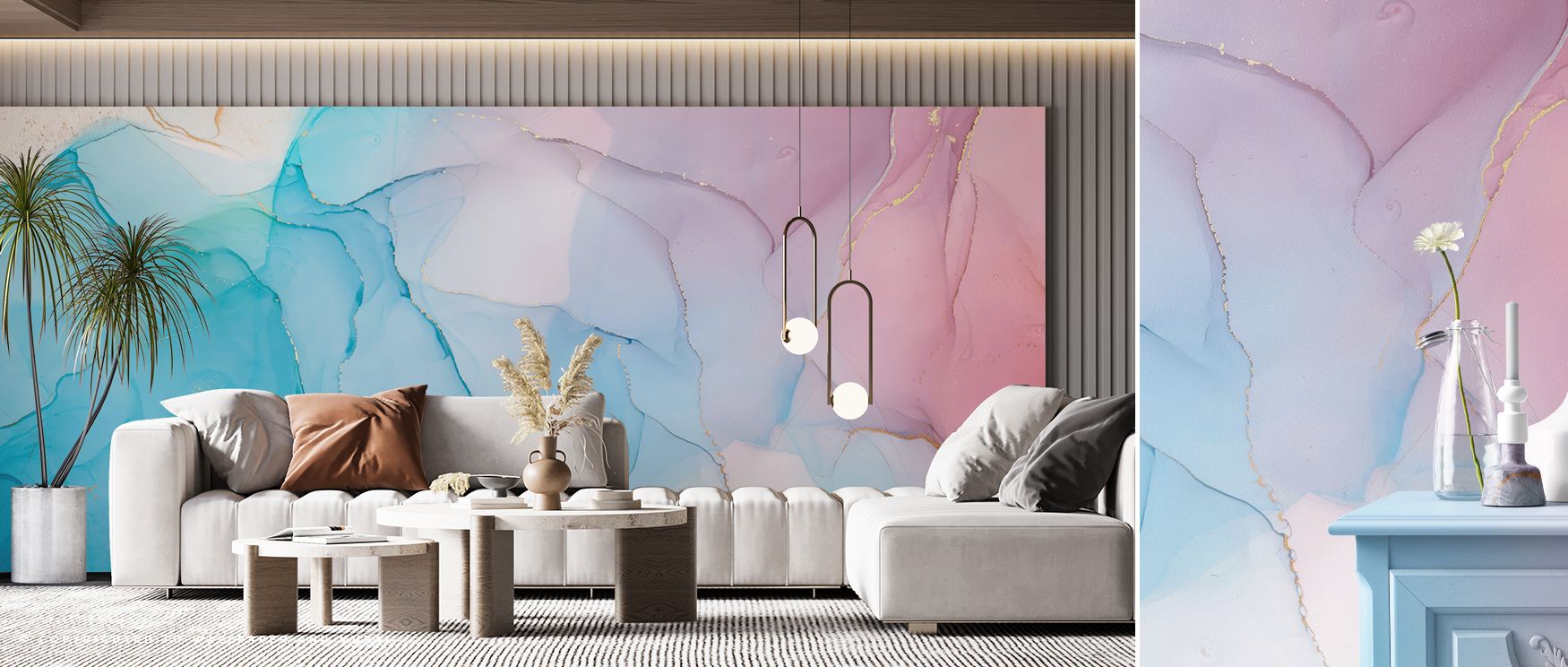 Liquid Silk Wallpaper captures artistry through imagery shaped with graceful flow. Its motifs enrich offices or living rooms with calmness. Each motif conveys character, ensuring walls reflect balance, refinement, and serenity while surrounding interiors 