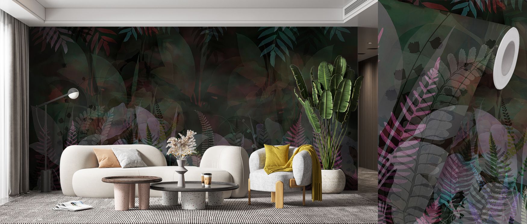 Through leafy patterns, Liquid Tropic Wallpaper conveys vitality and charm layered with rhythm. Perfect for bedrooms or kitchens, its motifs enrich spaces with freshness. Each motif conveys artistry, ensuring interiors reflect lush character, warmth, and 