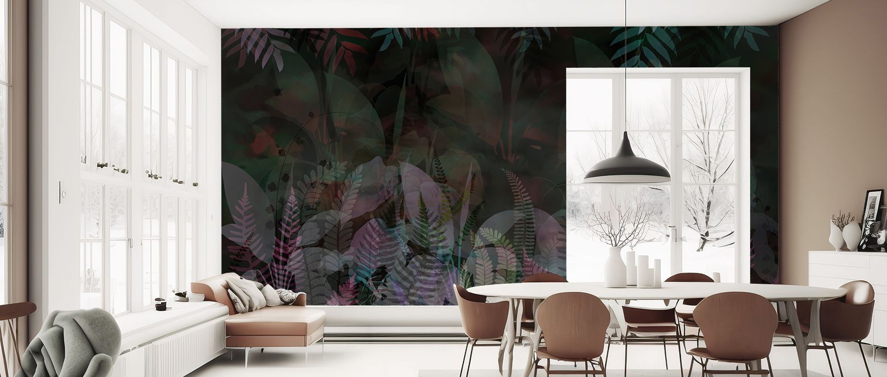 In Liquid Tropic Wallpaper, lush imagery flows in tropical rhythm. Suited for kitchens or living rooms, its motifs enrich atmosphere with freshness. Each motif conveys artistry, shaping interiors into reflections of tropical charm, warmth, and balance acr