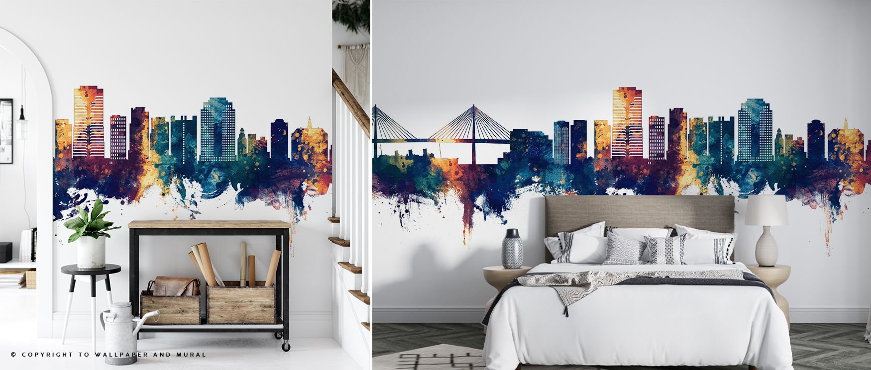 Long Beach California Skyline Blue & Bronze Wallpaper interprets coastal pride into bold silhouettes. Its motifs enrich bedrooms or living rooms, offering strength. Each motif conveys artistry, ensuring interiors resonate with metropolitan character while