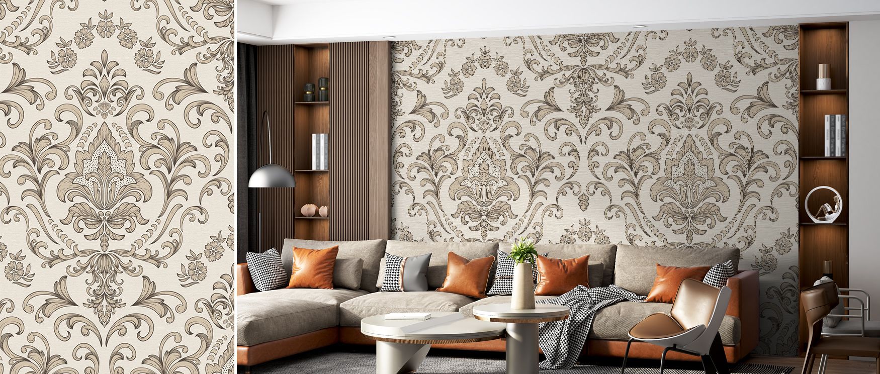 Ludovici Wallpaper presents vintage imagery layered in rhythm. Its motifs enrich living rooms or bedrooms, surrounding interiors with warmth. Each motif conveys artistry, ensuring walls radiate nostalgia, heritage, and charm while shaping interiors into d