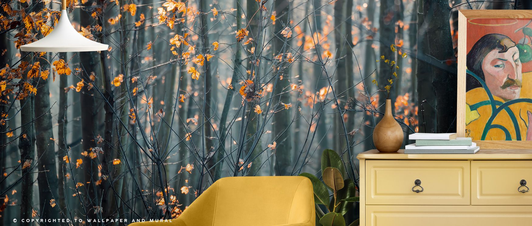 Magic Forest Buzz Wallpaper presents whimsical imagery layered with character. Perfect for nurseries or playrooms, it enriches interiors with joy. Each motif conveys imagination, ensuring walls radiate creativity, charm, and wonder across settings filled 