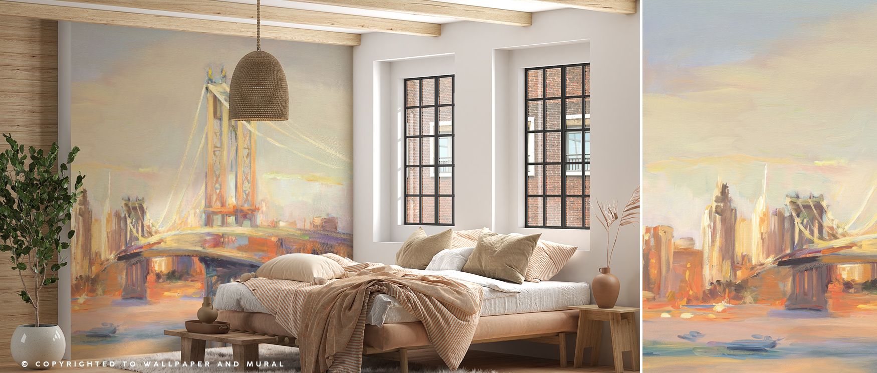 Manhattan Golden Reflection Wallpaper interprets metropolitan pride into radiant skyline imagery. Its motifs enrich bedrooms or living rooms with balance. Each motif conveys artistry, ensuring interiors radiate charm and cultural strength while shaping wa