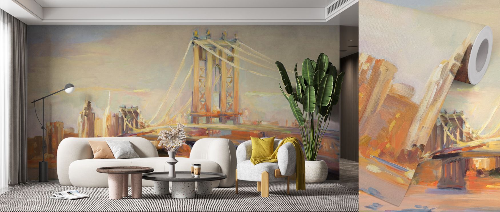 The artistry of Manhattan Golden Reflection Wallpaper lies in skyline imagery layered with tone. Its motifs enrich living rooms or offices with charm. Each motif conveys creativity, ensuring interiors radiate metropolitan identity, brilliance, and pride a