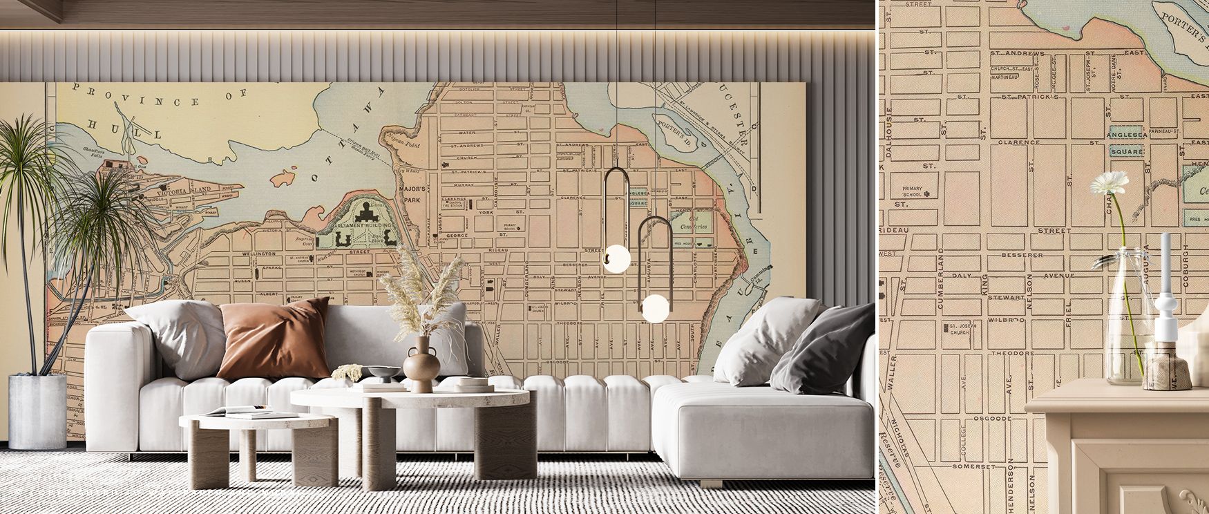 Map of Ottawa Wallpaper interprets heritage into cartographic imagery layered in tone. Its motifs enrich bedrooms or living rooms with balance. Each motif conveys artistry, ensuring interiors resonate with cultural pride while shaping spaces into metropol