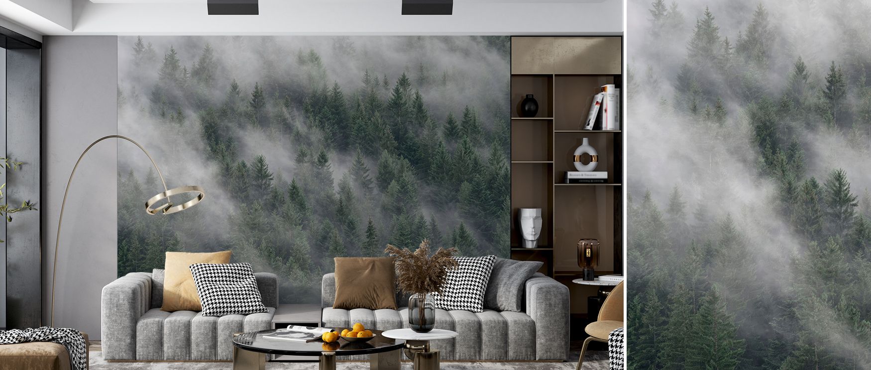 Soft tonal transitions define the Misty Hill Side Wallpaper, where landscapes fade into gentle balance. Its imagery adds serenity into interiors, enriching bedrooms or offices with atmosphere. The wallpaper transforms walls into expressions of nature’s ti