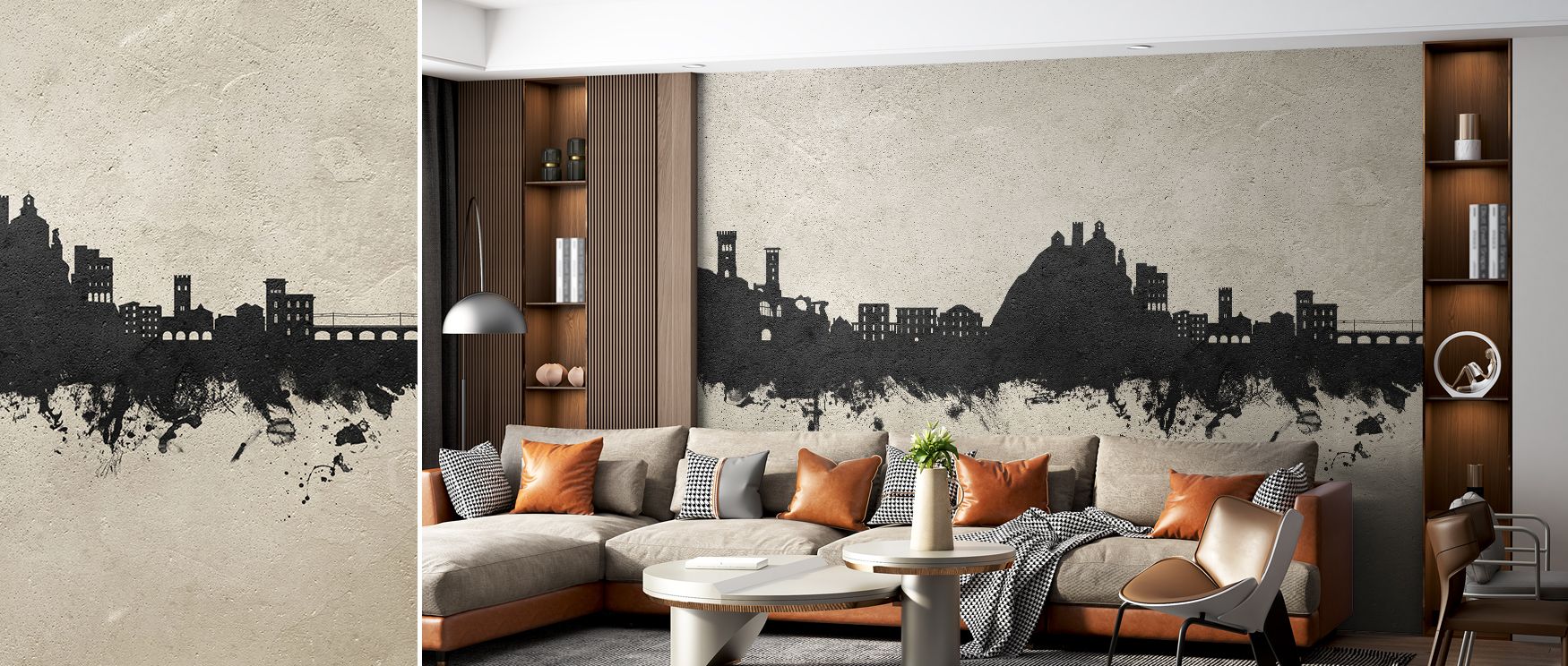 History and elegance merge in the Monterosso al Mare Italy Skyline Concrete Wallpaper, where textured details create balanced imagery. Its design enriches living rooms or bedrooms, turning walls into cultural canvases. Interiors become filled with rhythm,