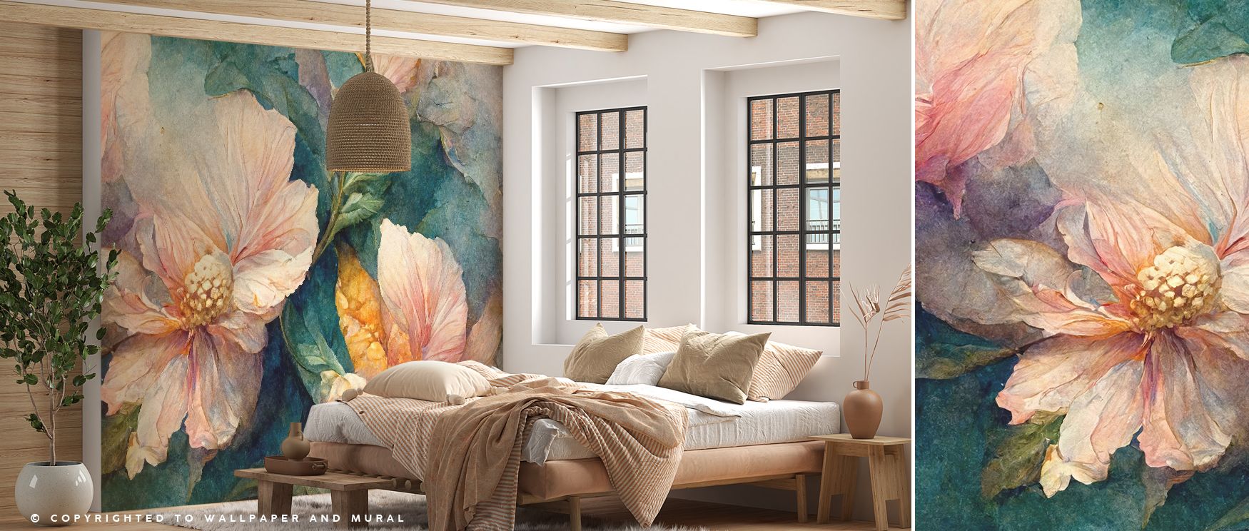 Morning Dew Wallpaper carries freshness through delicate imagery, where subtle tones recall dew shimmering at first light. Its patterns enrich interiors, turning bedrooms or kitchens into calm sanctuaries. Each surface resonates with natural presence, cre