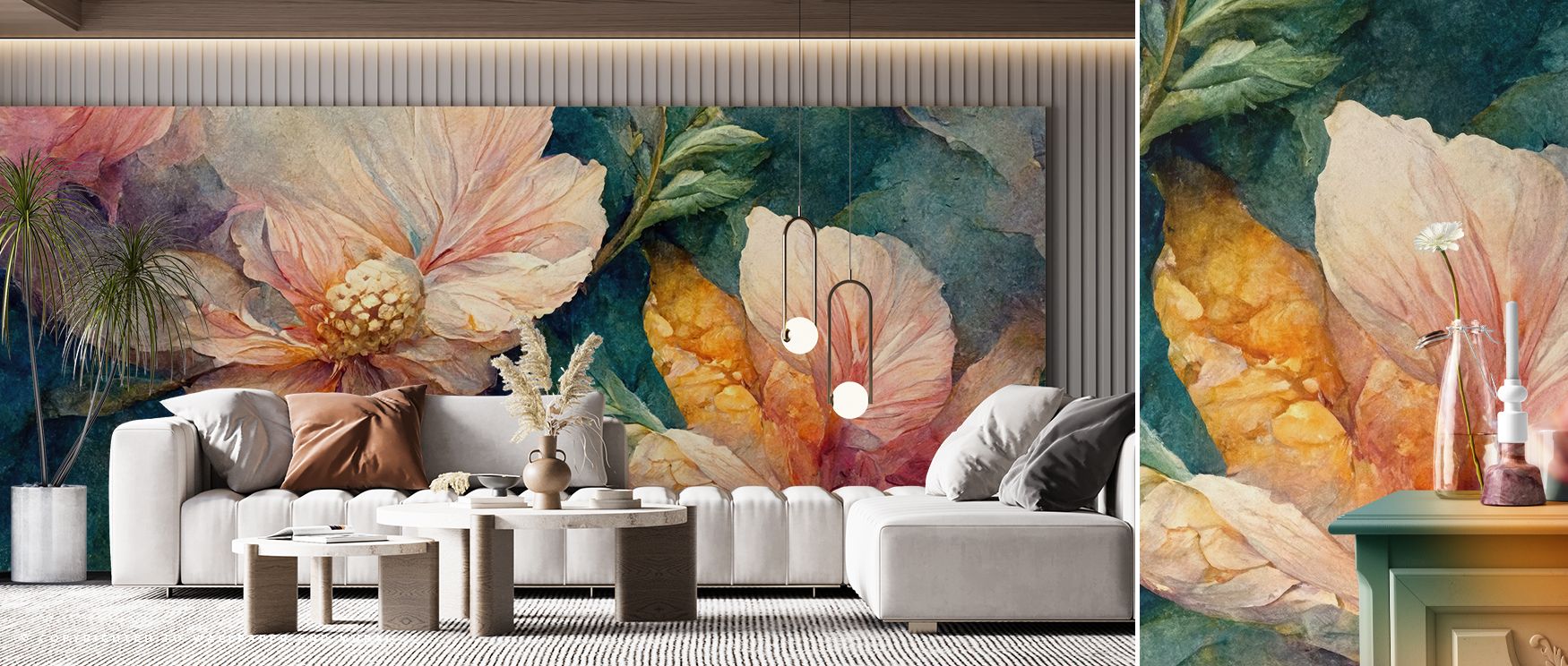 The Morning Dew Wallpaper conveys serenity through dew-inspired motifs. Its soft tones suggest calm balance, enriching bedrooms or living rooms with atmosphere alive with freshness. Interiors resonate with quiet beauty, where walls reflect the stillness o