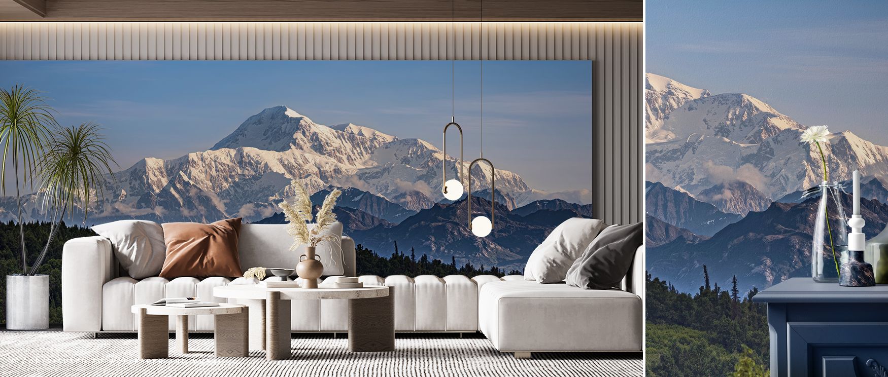 Mount Denali Wallpaper layers tones across expansive forms, where peaks convey rhythm and majesty. Its imagery enriches bedrooms or living rooms, creating atmosphere alive with strength. Interiors resonate with natural calm, turning walls into settings of