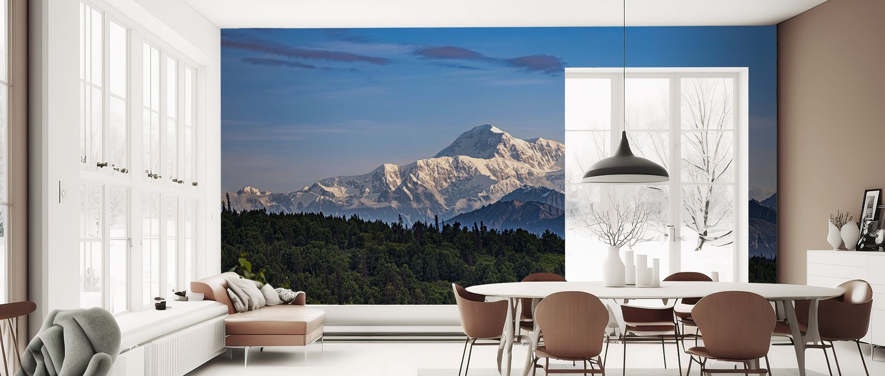 Layers of rhythm define the Mount Denali Wallpaper, where imagery reflects composure and strength. Its forms enrich bedrooms or living rooms, turning interiors into spaces alive with awe. The design balances serenity with grandeur, making walls reflect bo