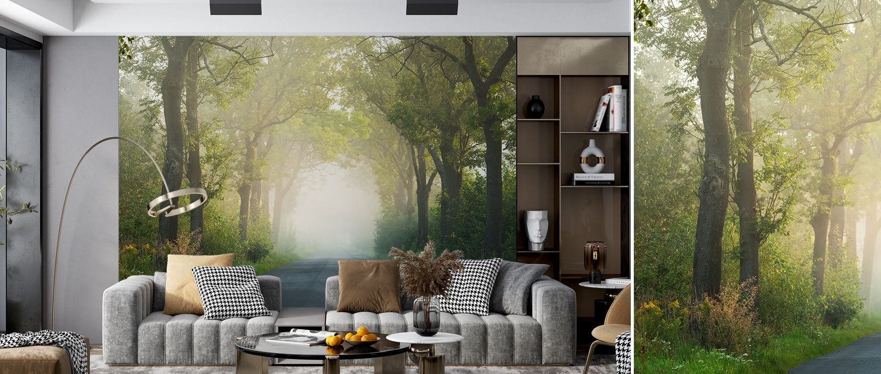 Rhythm emerges in the Mystical Road Wallpaper, where paths suggest mystery. Its design enriches living rooms or bedrooms, creating atmosphere alive with serenity. Walls resonate with composure, shaping interiors into reflective landscapes alive with cultu
