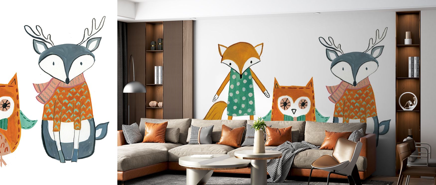 Across imagery, the Neighborhood Pals XI Wallpaper conveys imagination through playful forms. Its design enriches children’s bedrooms or nurseries, creating atmosphere alive with joy. Walls reflect curiosity, turning interiors into cheerful settings enric