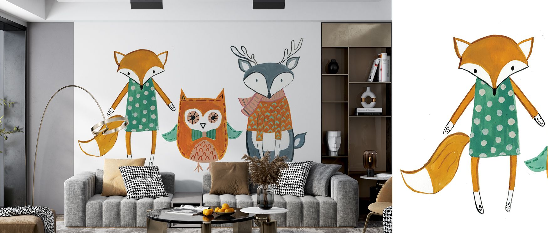 Whimsical patterns define the Neighborhood Pals XI Wallpaper, where imagery conveys joy. Its design enriches nurseries or bedrooms, creating atmosphere alive with laughter. Walls resonate with creativity, turning interiors into cheerful settings enriched 