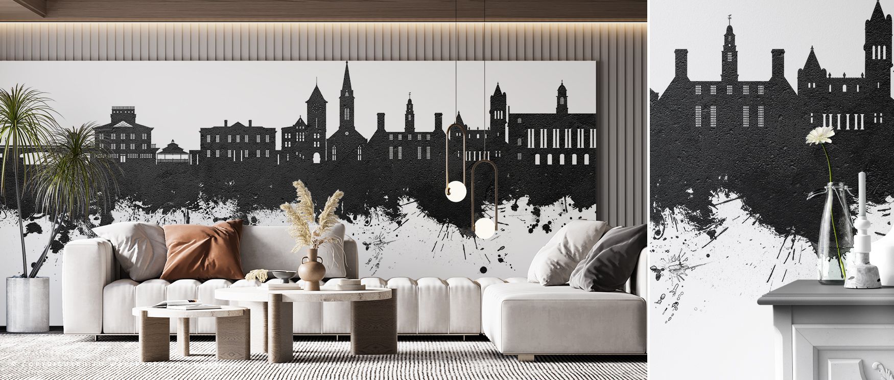 Across imagery, the New Bern North Carolina Skyline Black & White Wallpaper conveys composure. Its design enriches bedrooms or offices, creating atmosphere filled with heritage. Walls gain balance, turning interiors into spaces enriched with cultural rhyt