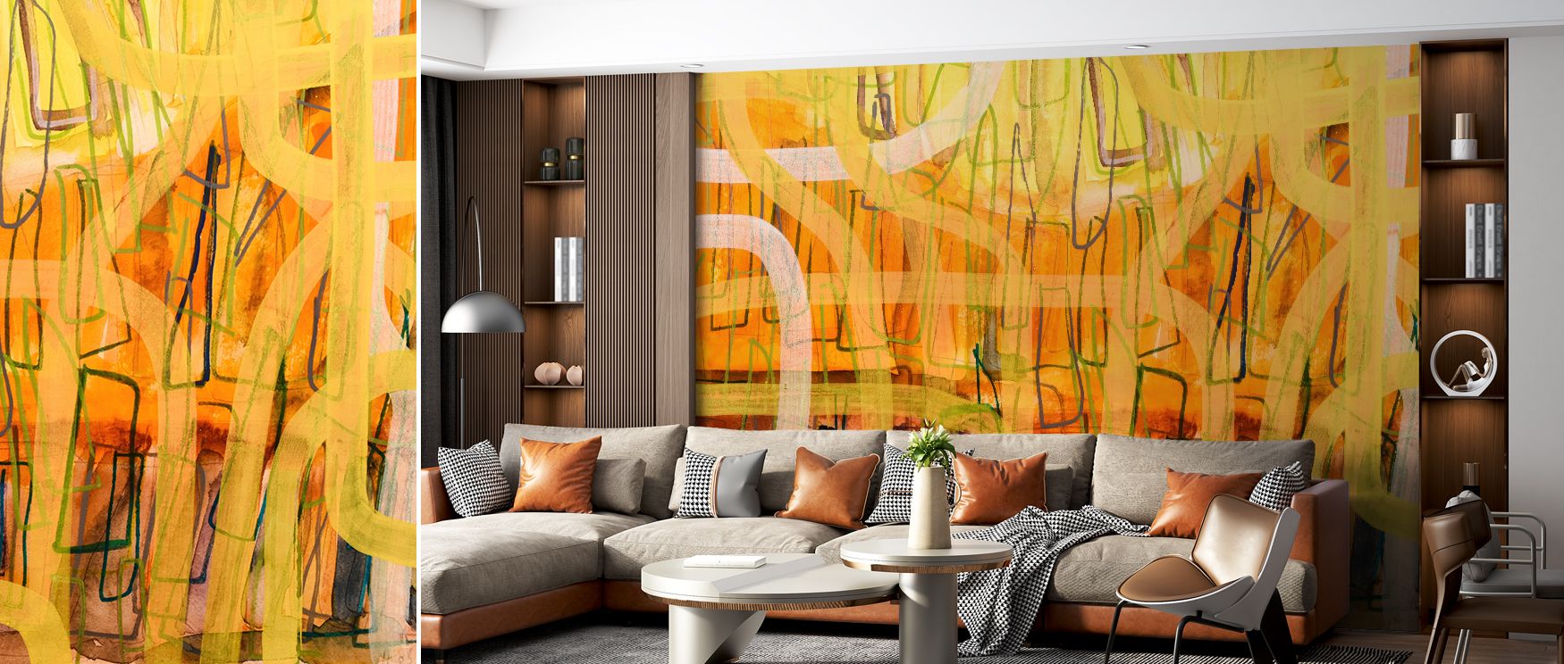 Musical rhythm fills the Notation in F-Minor Wallpaper, where notation motifs create patterns that balance calmness with elegance. Each form resonates with artistry, turning walls into poetic canvases. The design reflects timeless beauty, capturing sereni