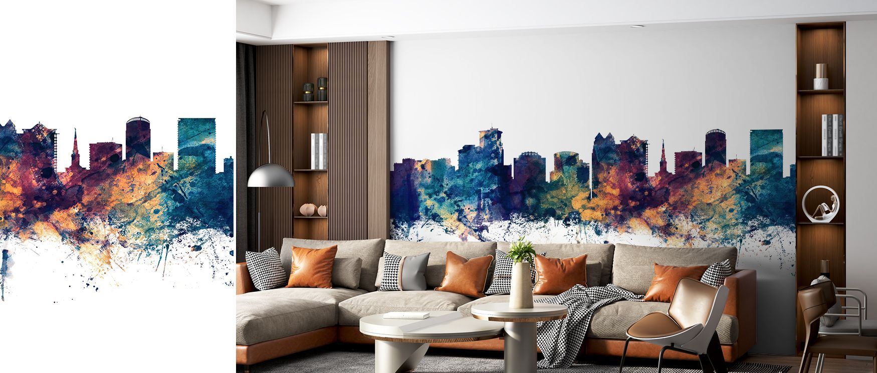 Across imagery, the Orlando Florida Skyline Blue & Bronze Wallpaper conveys refinement through radiant tones. Its design enriches bedrooms or living rooms, creating atmosphere alive with serenity. Walls resonate with sophistication, shaping interiors into