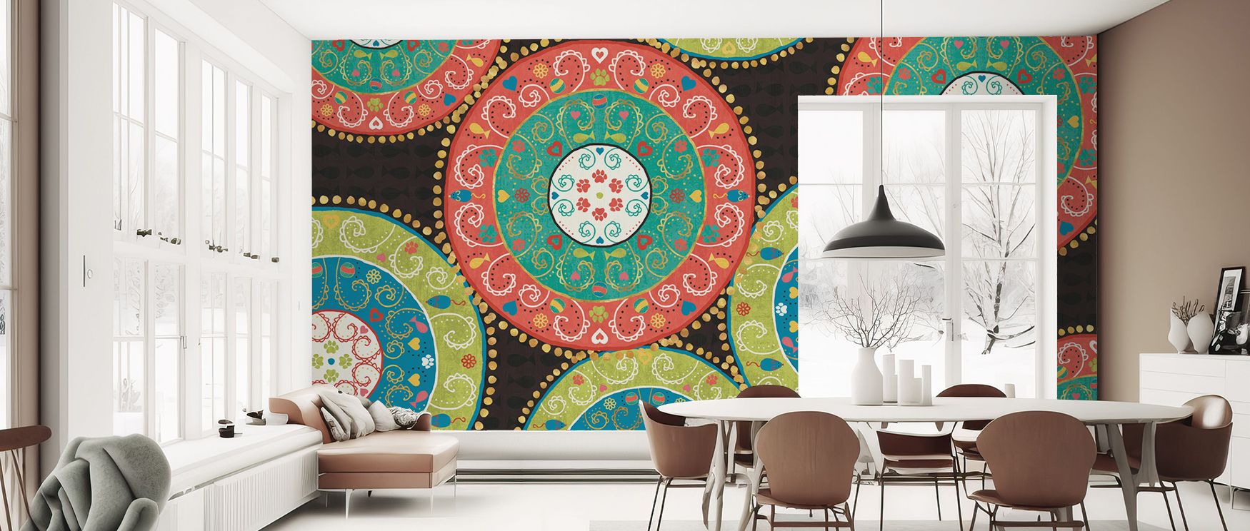 Energy flows in the Otomi Cats VI Dark Wallpaper, where imagery conveys playful charm. Its design enriches nurseries or bedrooms, creating atmosphere alive with whimsy. Walls resonate with curiosity, shaping interiors into reflective settings enriched wit