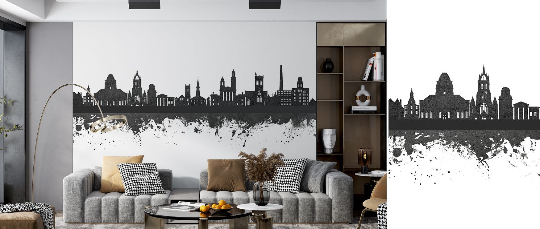 Heritage resonates in the Paisley Skyline Black & White Wallpaper, where monochrome tones layer cultural strength. Its imagery enriches interiors, making offices or bedrooms gain atmosphere alive with rhythm. Walls become enriched with cultural depth, tur